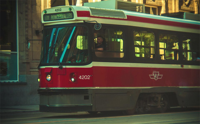 Toronto Streetcar. Photograph by John Cruz
