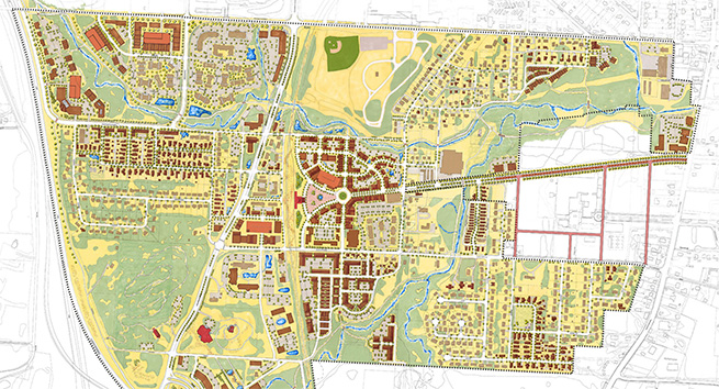 Fayetteville Junction Master Plan. Image from accessfayetteville.org