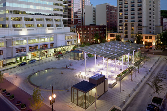 Director Park, Portland Oregon. Courtesy of the city of Portland.